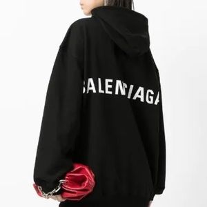 Balenciaga Logo Hoodie